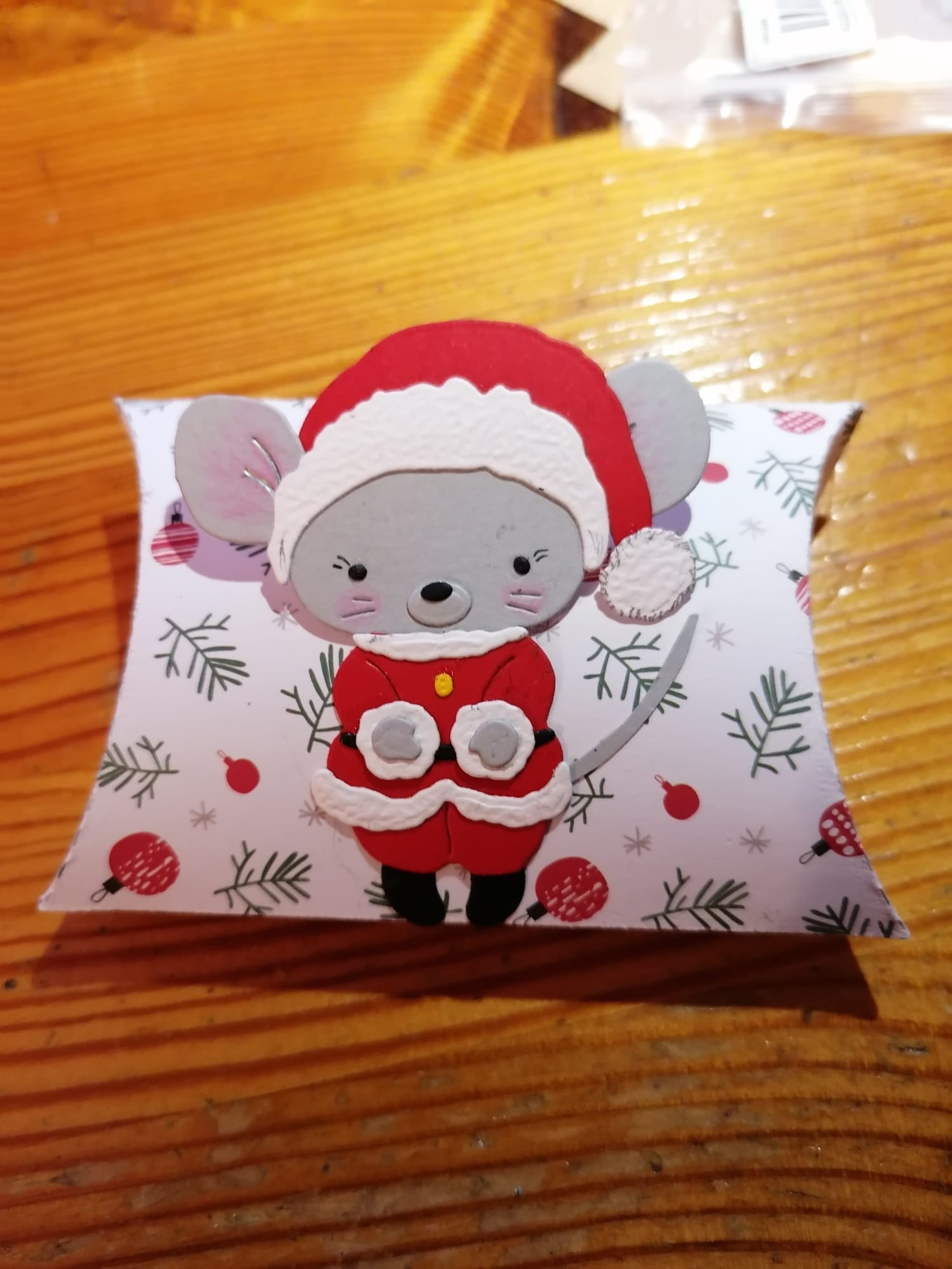 Weihnachtskarte Familie