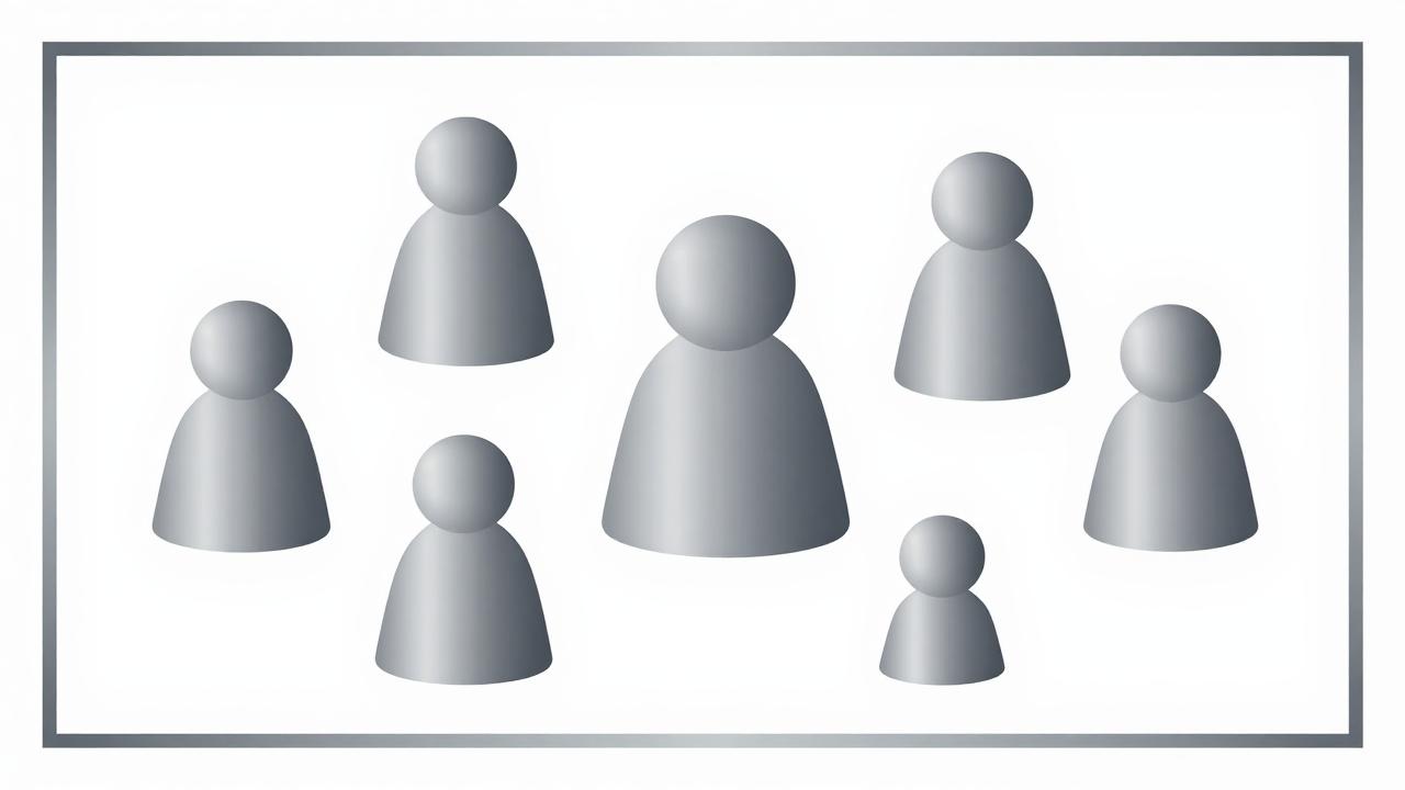 Silberne Meeple-Figuren
